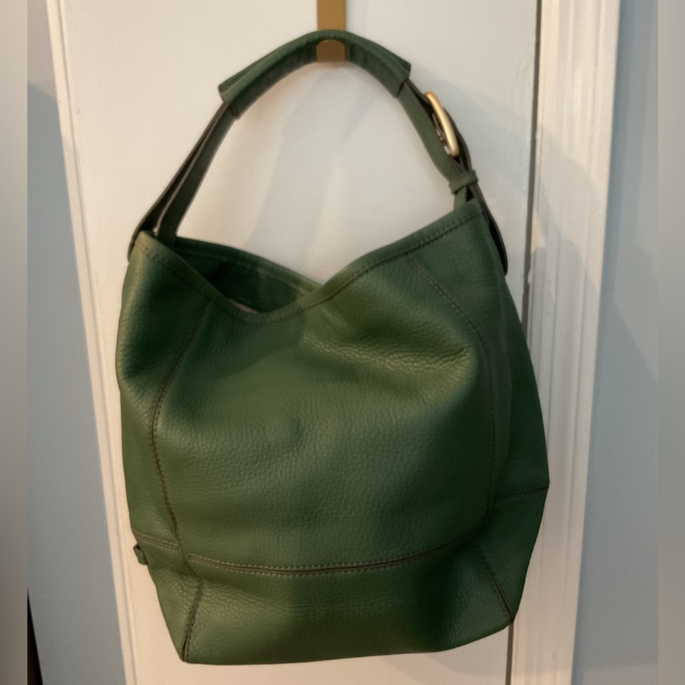 Cole Haan Forest Green Hobo Bag